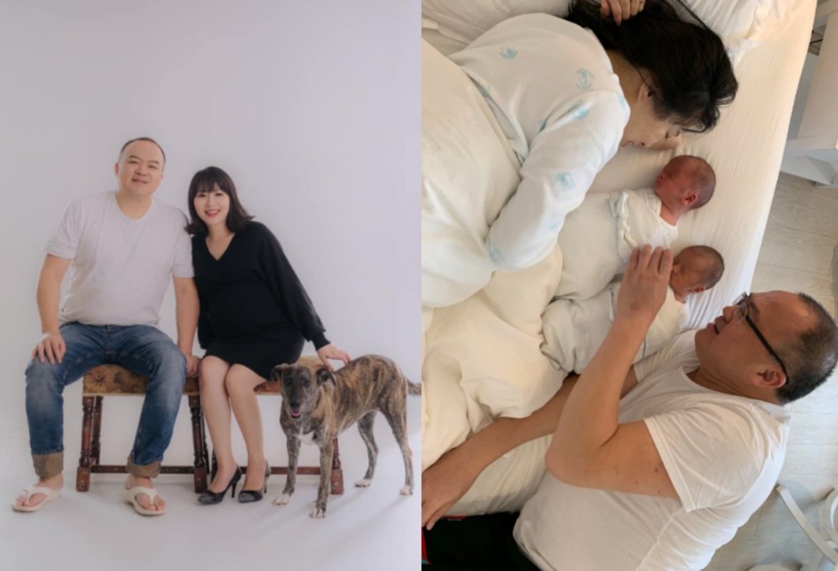 明金成驟逝，留下一對剛出生的龍鳳胎與尚在坐月子的遺孀Patty。