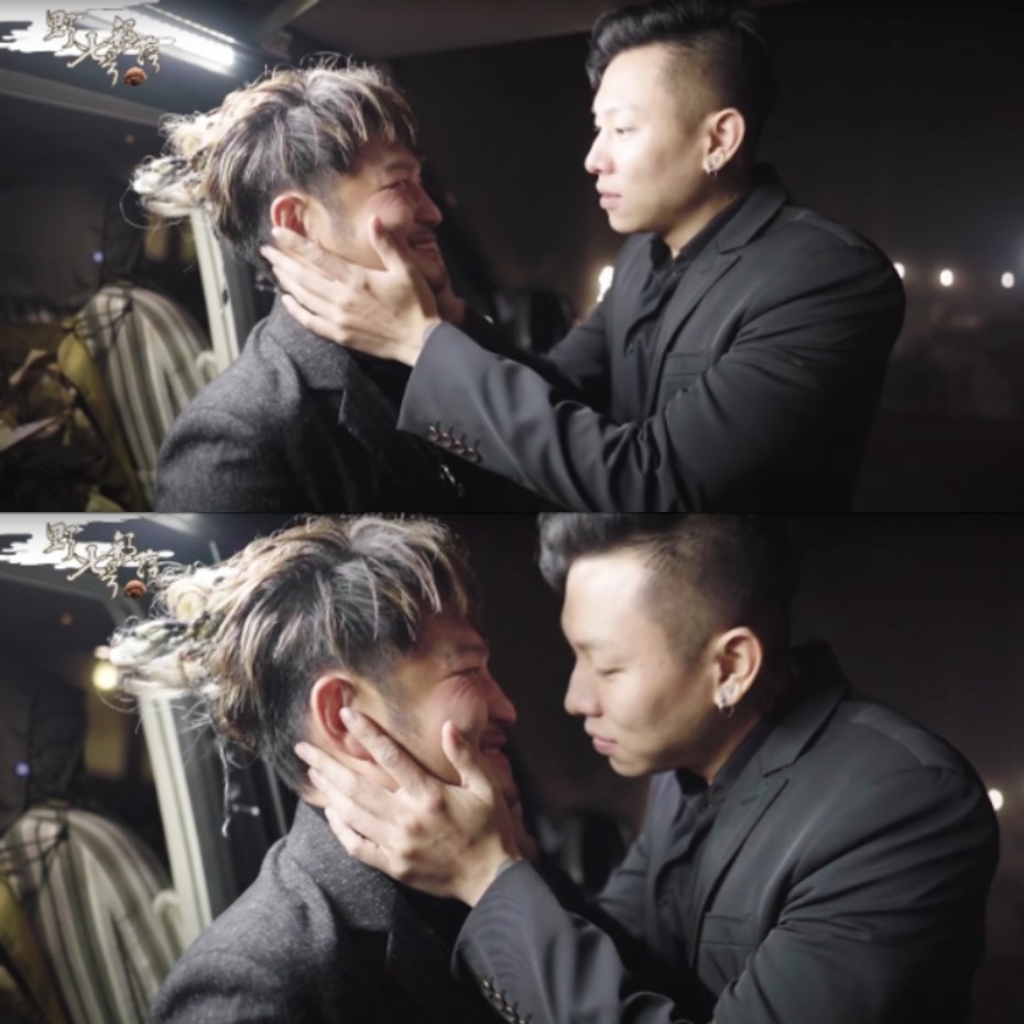 瘦子笑稱自己並沒有求過婚，但還是很開心可以參與KID的人生大事現場。