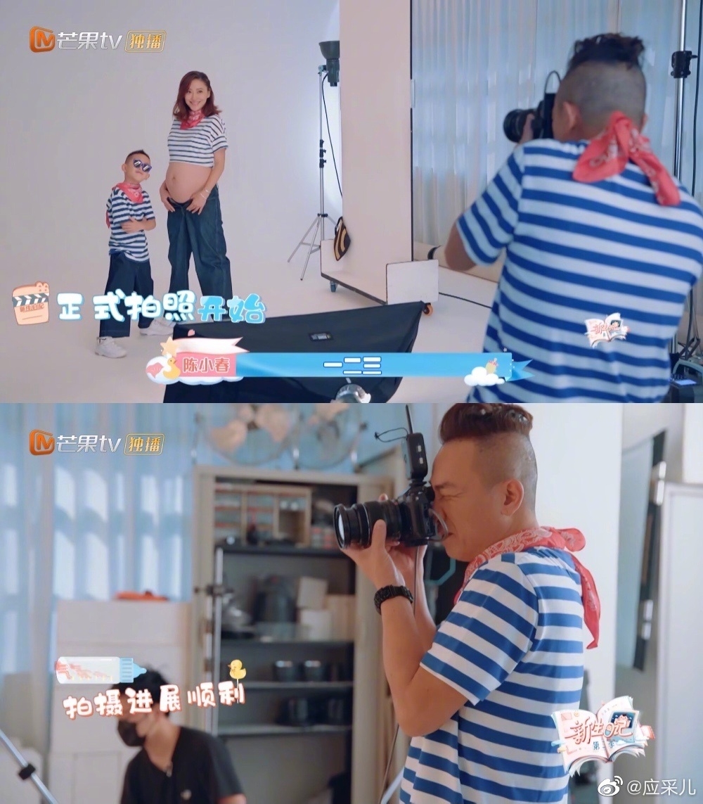 陳小春親自幫老婆掌鏡