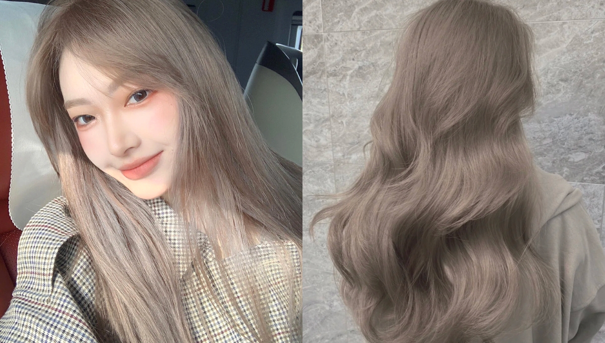 2022春夏髮色推薦5：奶茶冷灰色