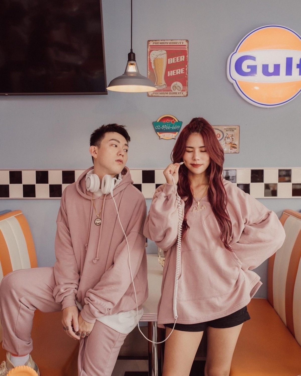 蕾菈與湯宇宣布結婚