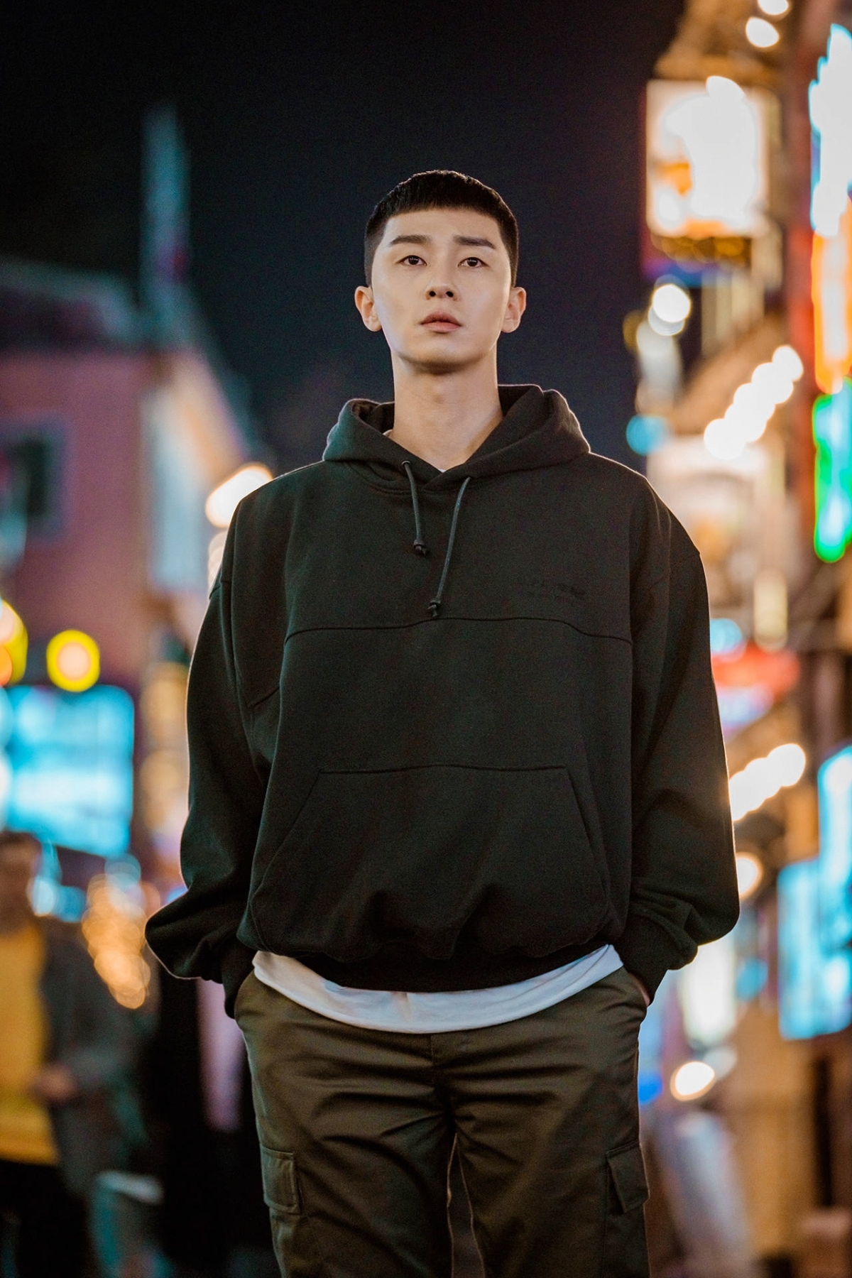 朴敘俊在《梨泰院Class》的髮型，一度造成大流行。