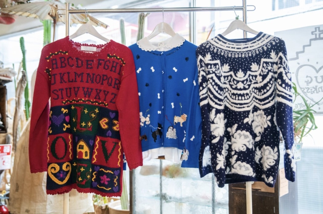 古著服飾多款是特別,非常受到時尚潮人的喜愛。