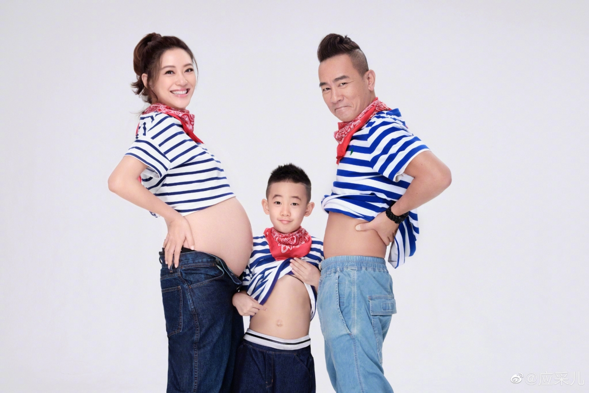 懷2胎拍攝幸福沙龍照