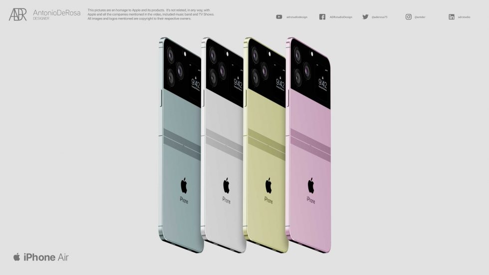 iPhone Air夢幻機身