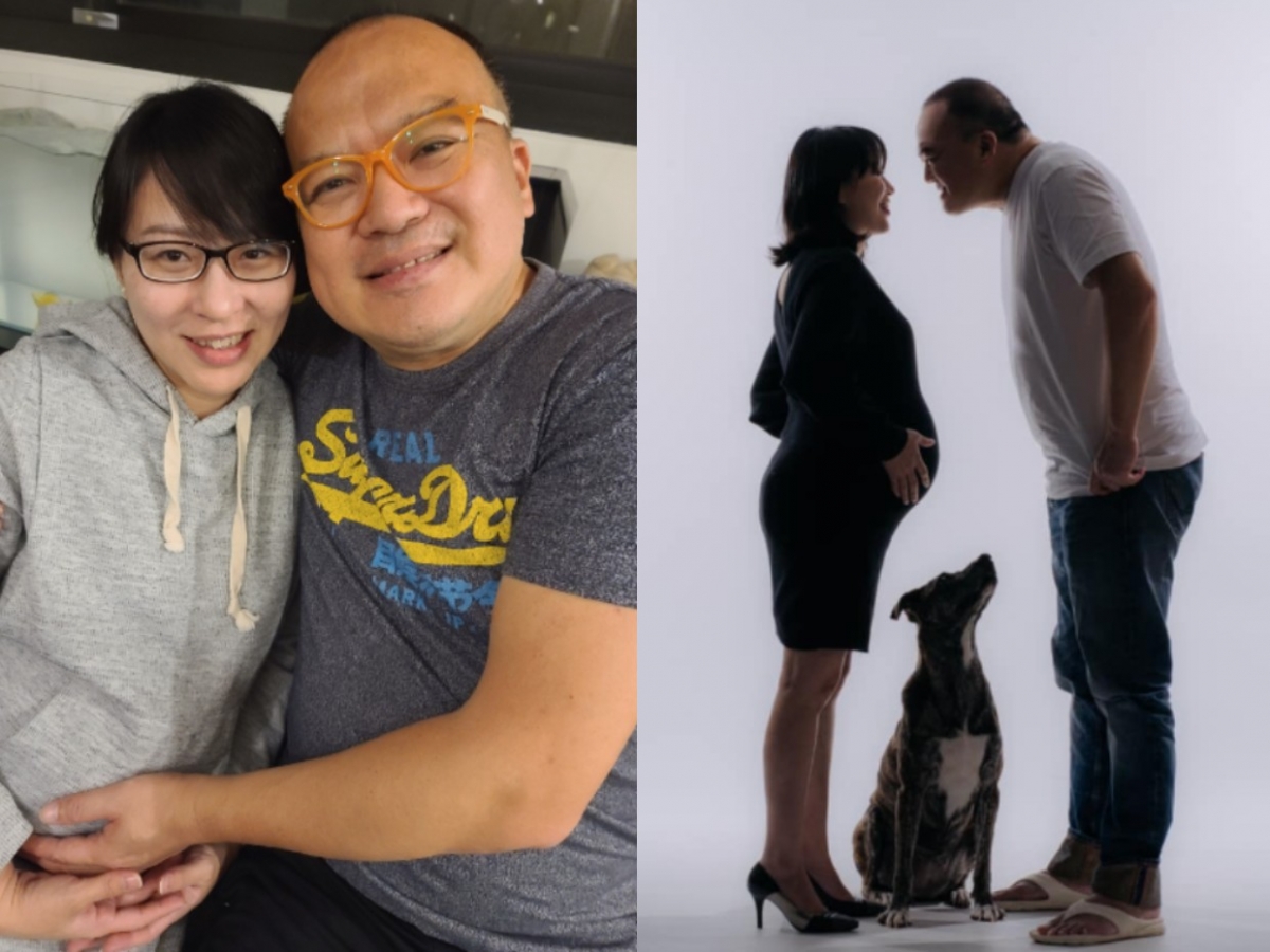 明金成與愛妻求子多年，近日才剛誕下一對雙胞胎。