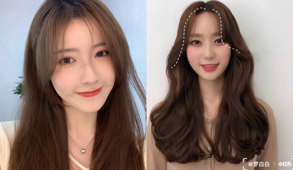 顯瘦瀏海推薦4：八字瀏海 / 適合臉型>>>圓臉、菱形臉