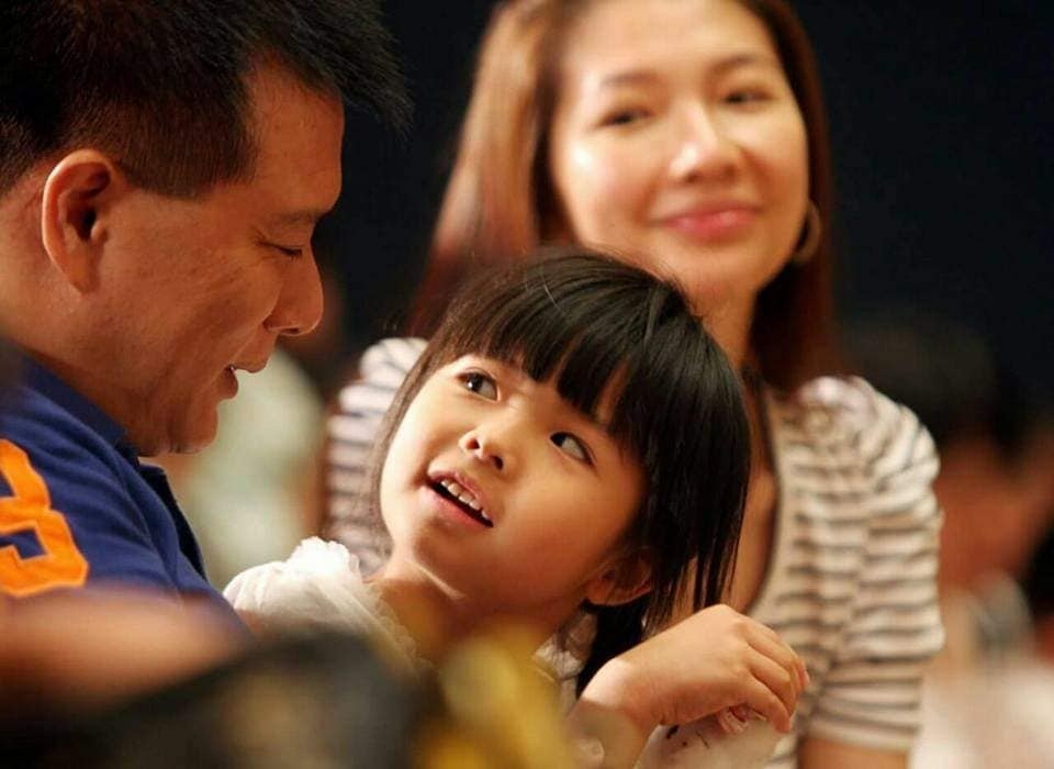 蔡詩萍分享小時候的蔡中泠