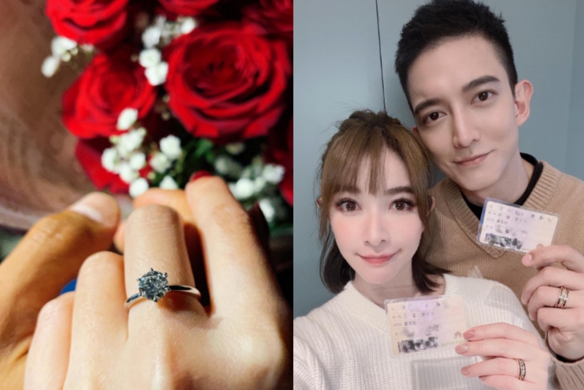 王家梁與許維恩去年結婚。
