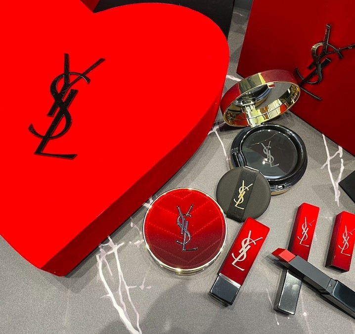 2022情人節禮物推薦1：YSL 情人節熾熱絨情限定系列