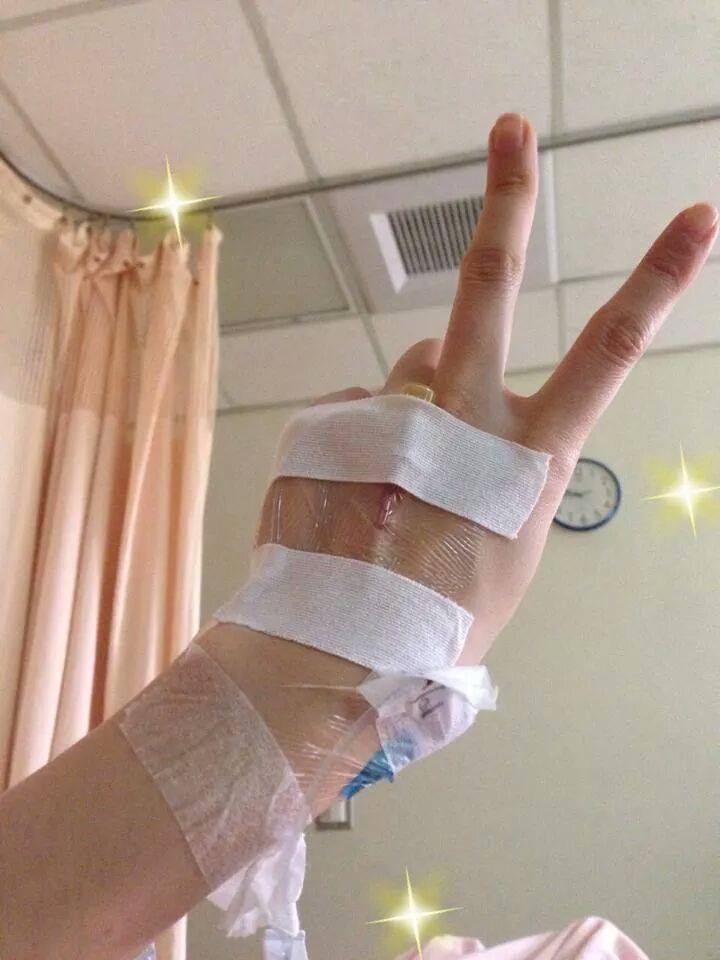 余苑綺治療期間努力保持樂觀