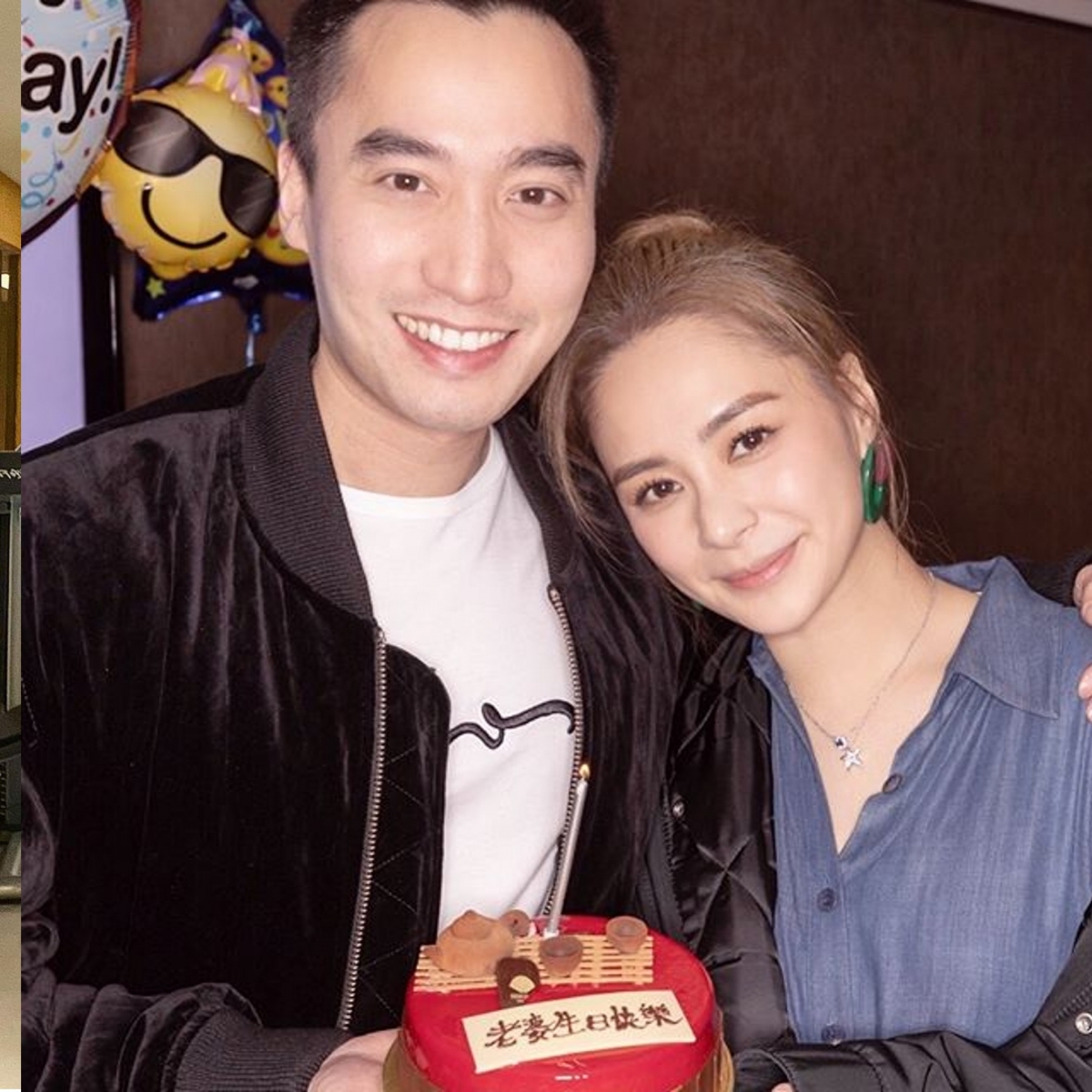 賴弘國還留著這一張與阿嬌的合影