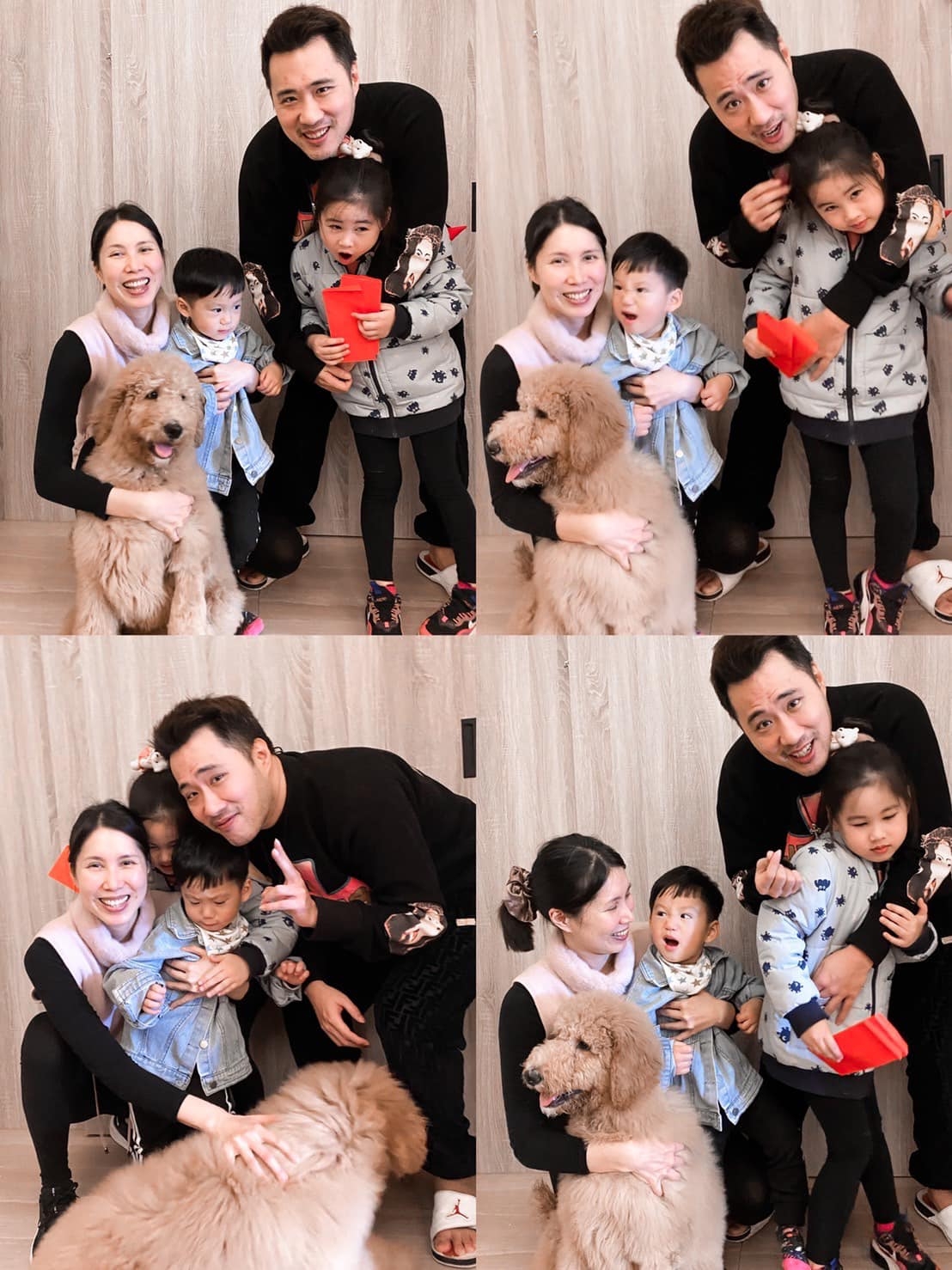 余苑綺擁有幸福家庭