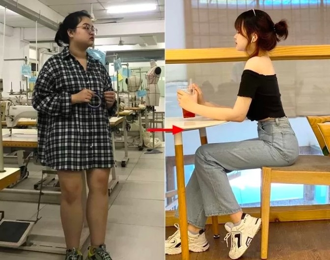 越南80公斤女孩因「太胖被甩」而瘦身30公斤