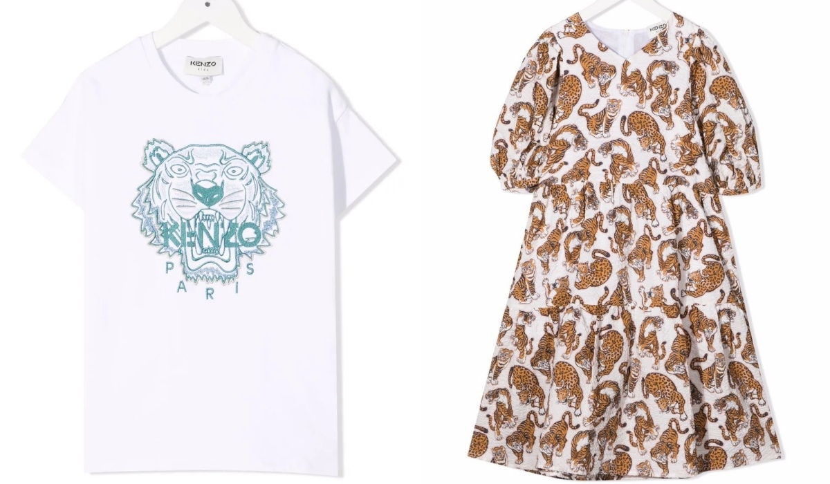 Kenzo 的經典 Logo 剛好呼應今年的農曆虎年。