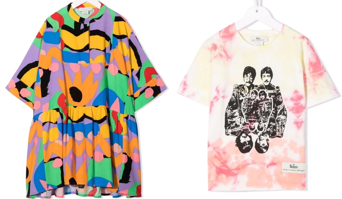 色塊繽紛的童裝，能輕易穿出青春活潑的氣息。