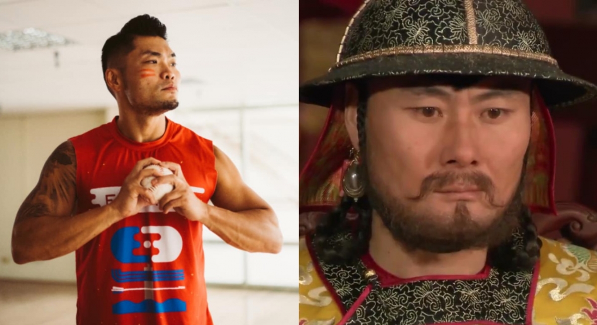 準噶爾的可汗「摩格」被網友笑稱與歌手李玖哲很像。