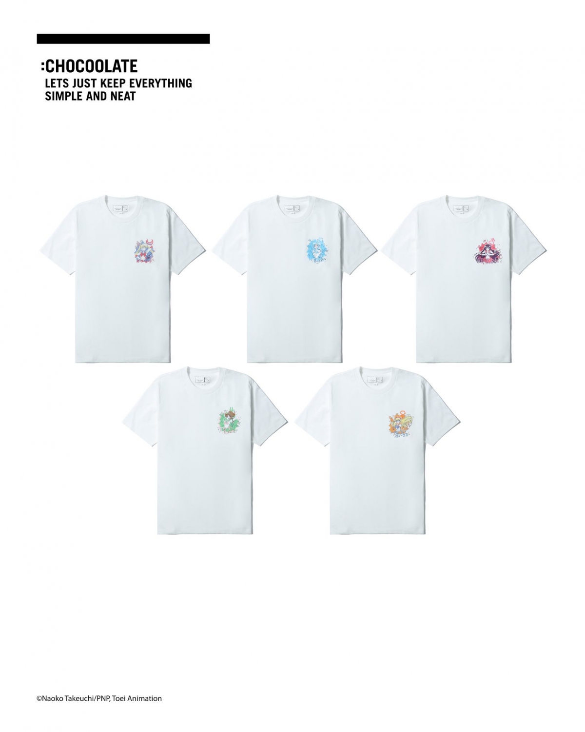 :CHOCOOLATE|美少女戰士 印花圖案TEE NTD $1,499