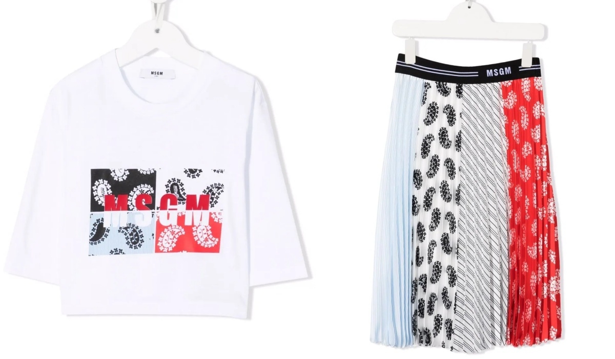 若不希望穿起來過於孩子氣，可挑選簡單設計的童裝。