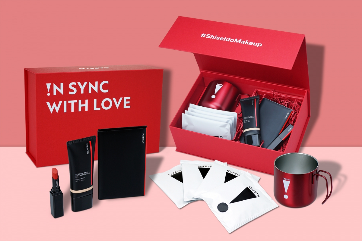 2022情人節禮物推薦5：資生堂 X CAFE!N 限量「超進化戀愛禮盒」