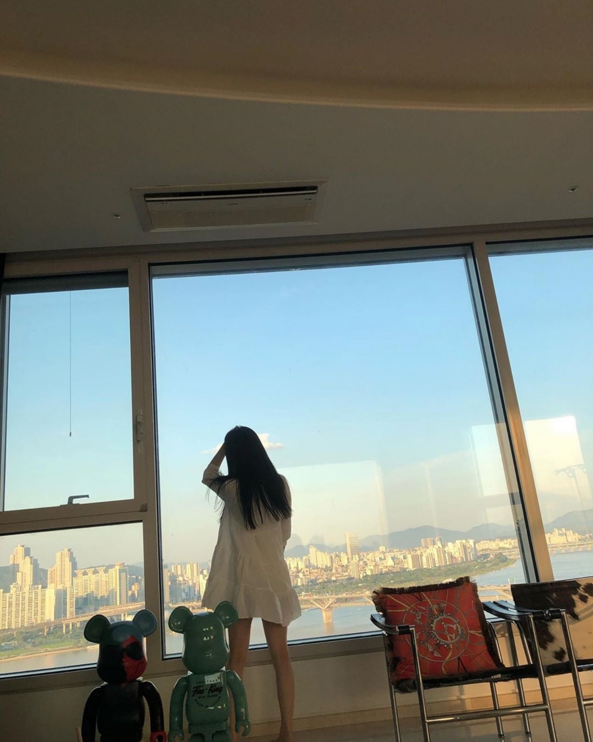 55億韓元豪宅窗外風景