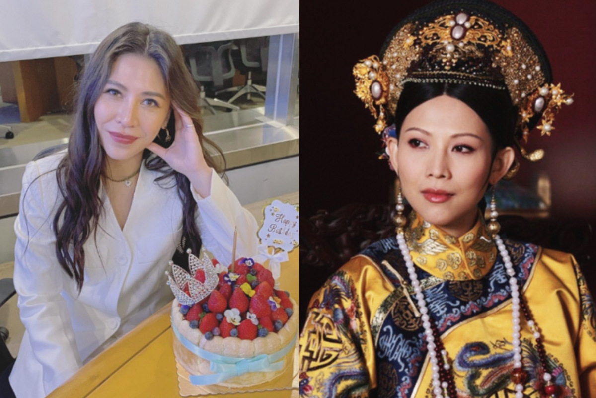 蔡少芬在劇中飾演「皇后」的妝容，被認為與歌手艾怡良有些相像。