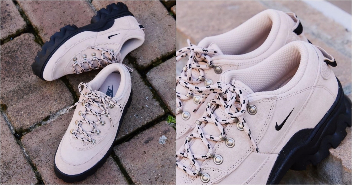 NIKE WMNS NIKE LAHAR LOW 裸奶茶灰,NT$4,000