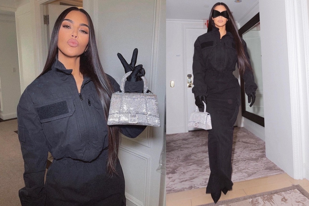 Kim Kardashian 很常穿著 Balenciaga 的服飾。