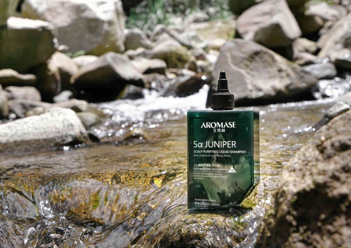 AROMASE 5α捷利爾頭皮淨化液」、