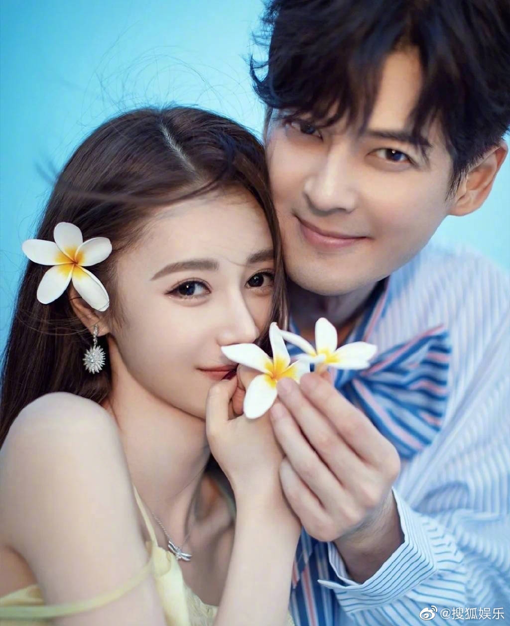 郭品超與馬澤涵的三亞婚紗照