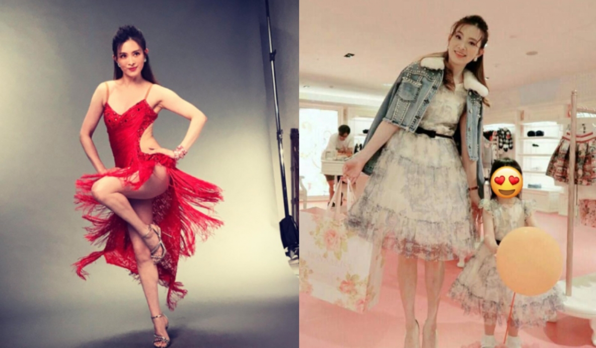 劉真與寶貝女兒霓霓。