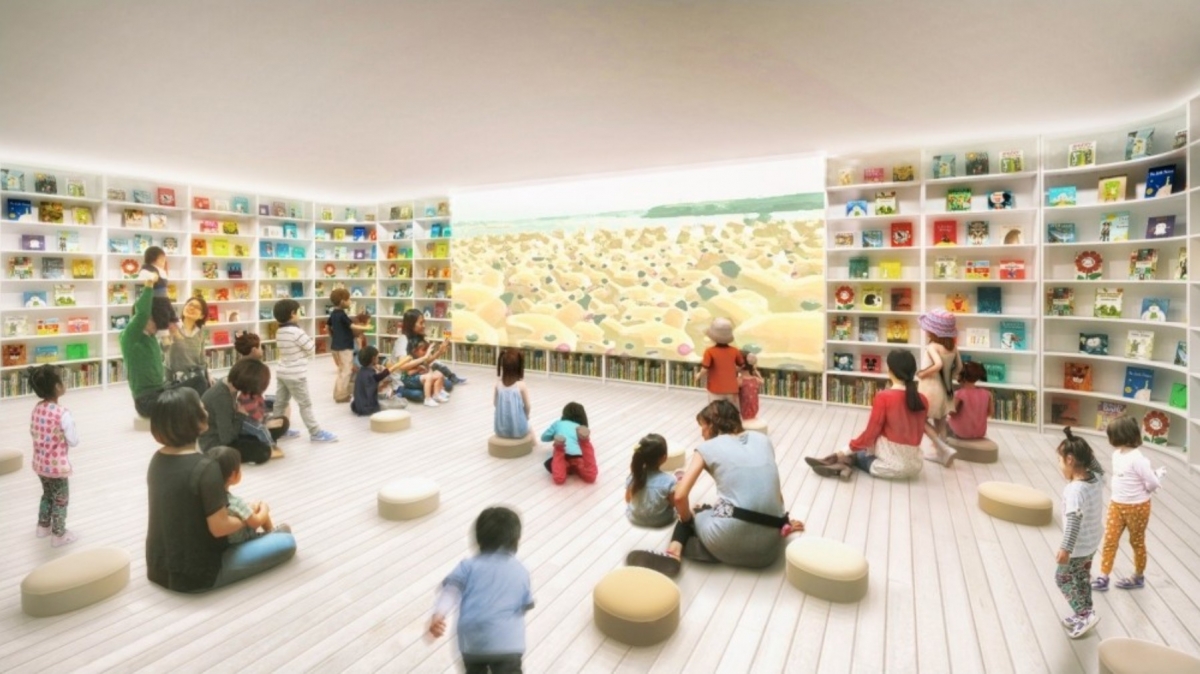 6樓為多元文化區、地方文獻區、研習教室及多功能活動室。