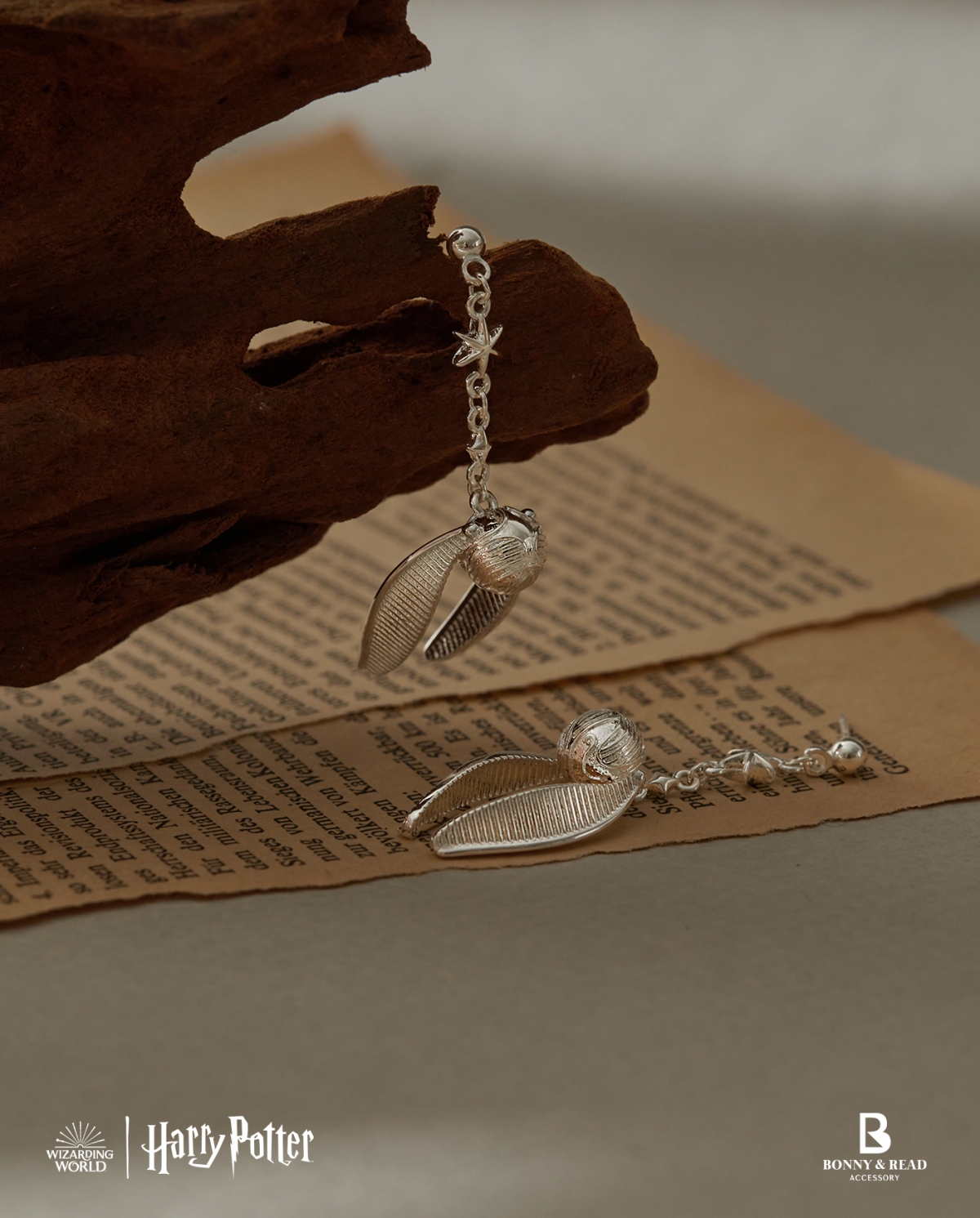 7-11 BONNY&READ-金探子垂墜耳環