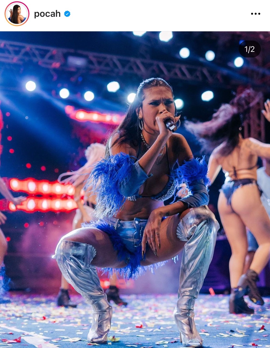 巴西女歌手Pocah擁有超過1500萬粉絲