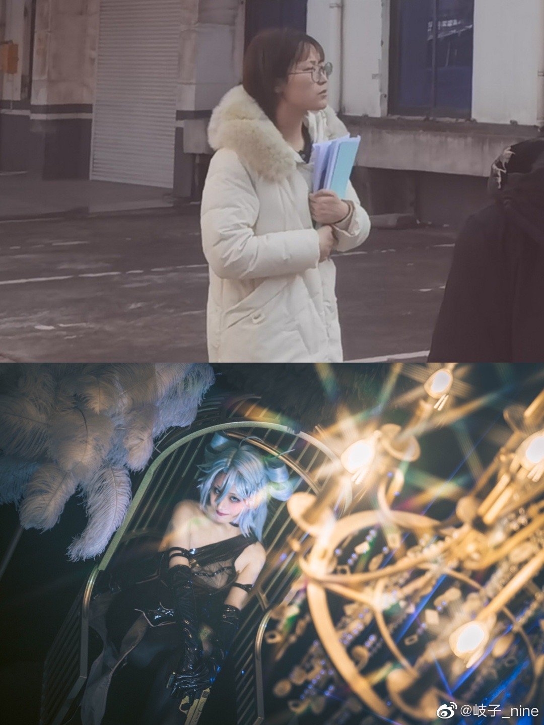 白天是主管底下的小社畜，下班後是二次元的女王