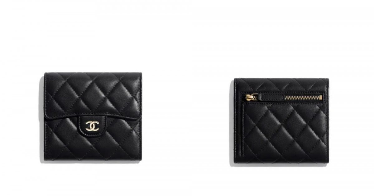 CHANEL 經典小型口蓋皮夾,NT$28,100