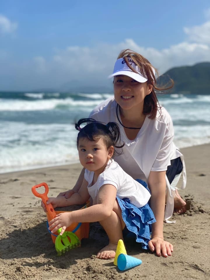 朱芯儀第3胎生下小女兒