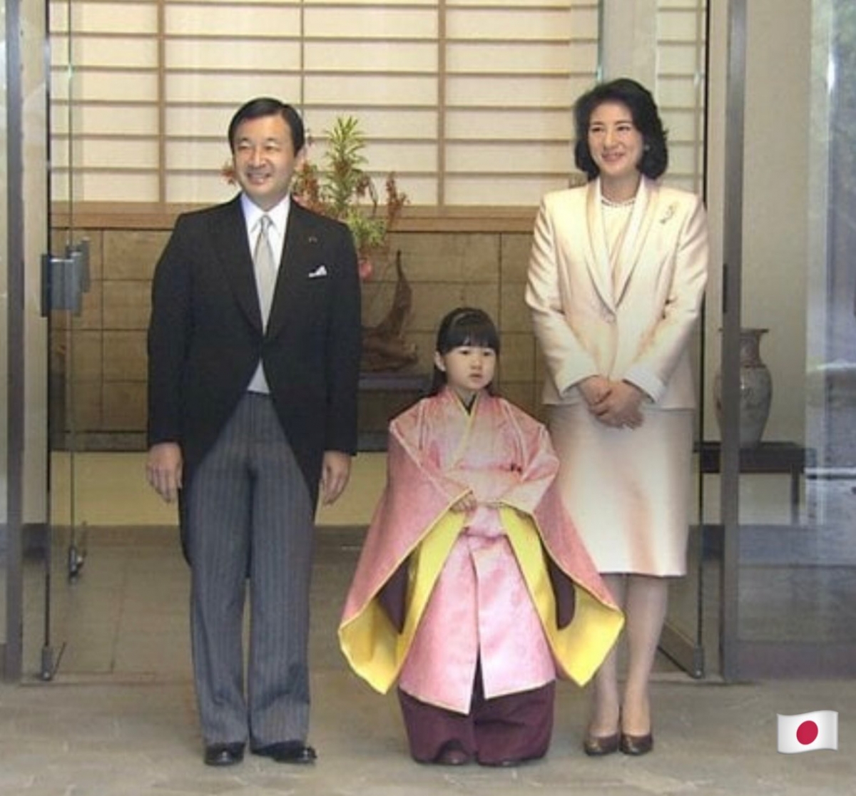 愛子公主是天皇德仁與皇后雅子唯一的小孩