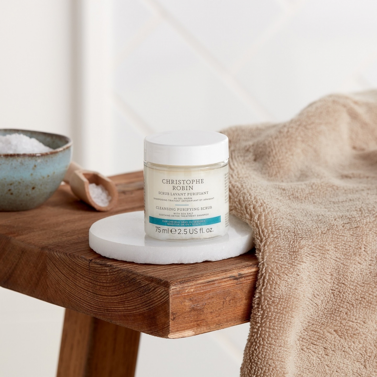 Christophe Robin 海鹽舒緩頭皮潔淨霜