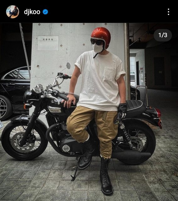 具俊曄日常照片相當有型