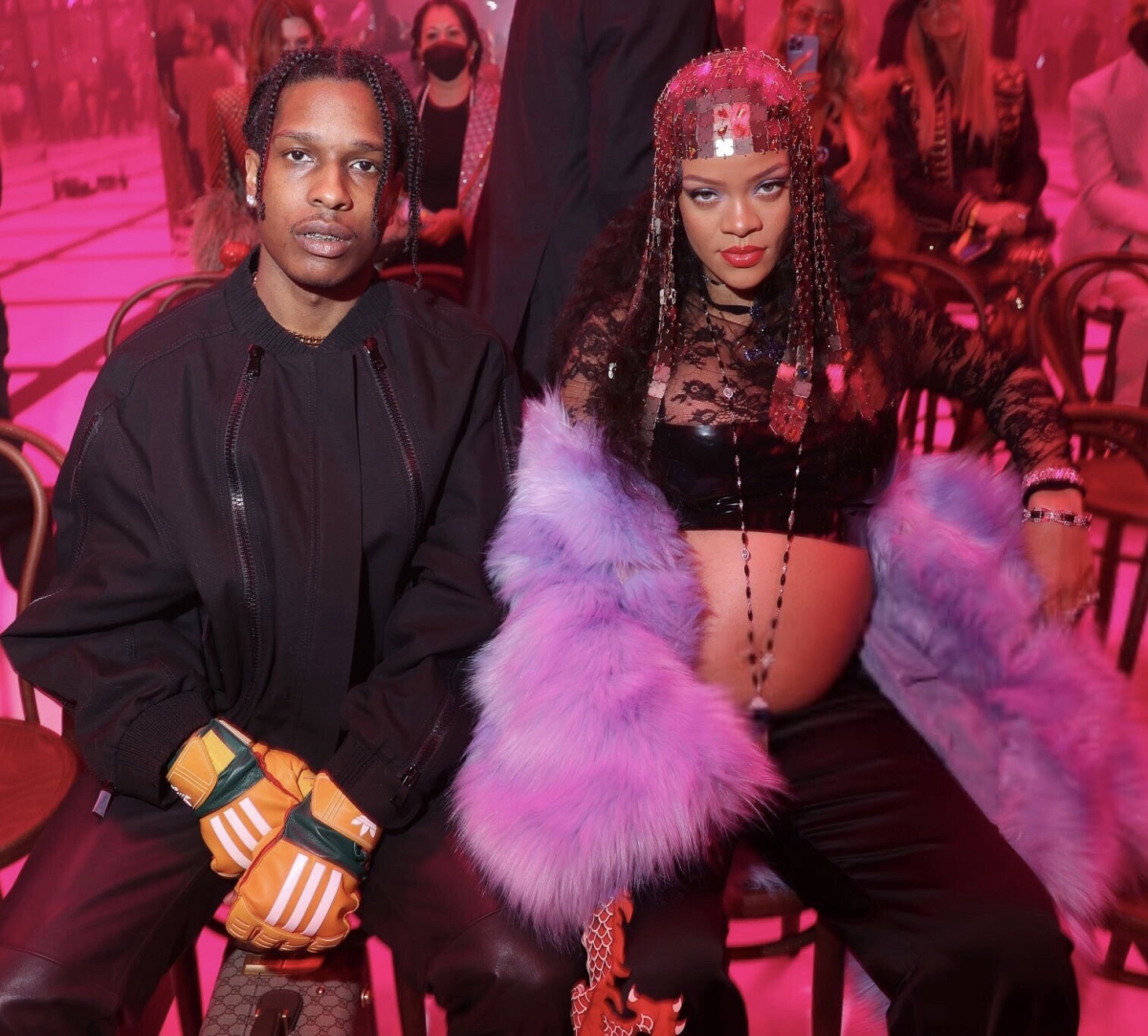 蕾哈娜與A$AP Rocky