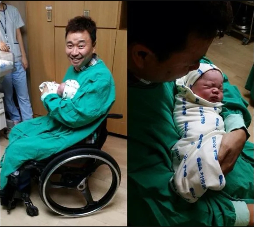 姜元來跟老婆試管多年,終於辛苦如願生下小孩