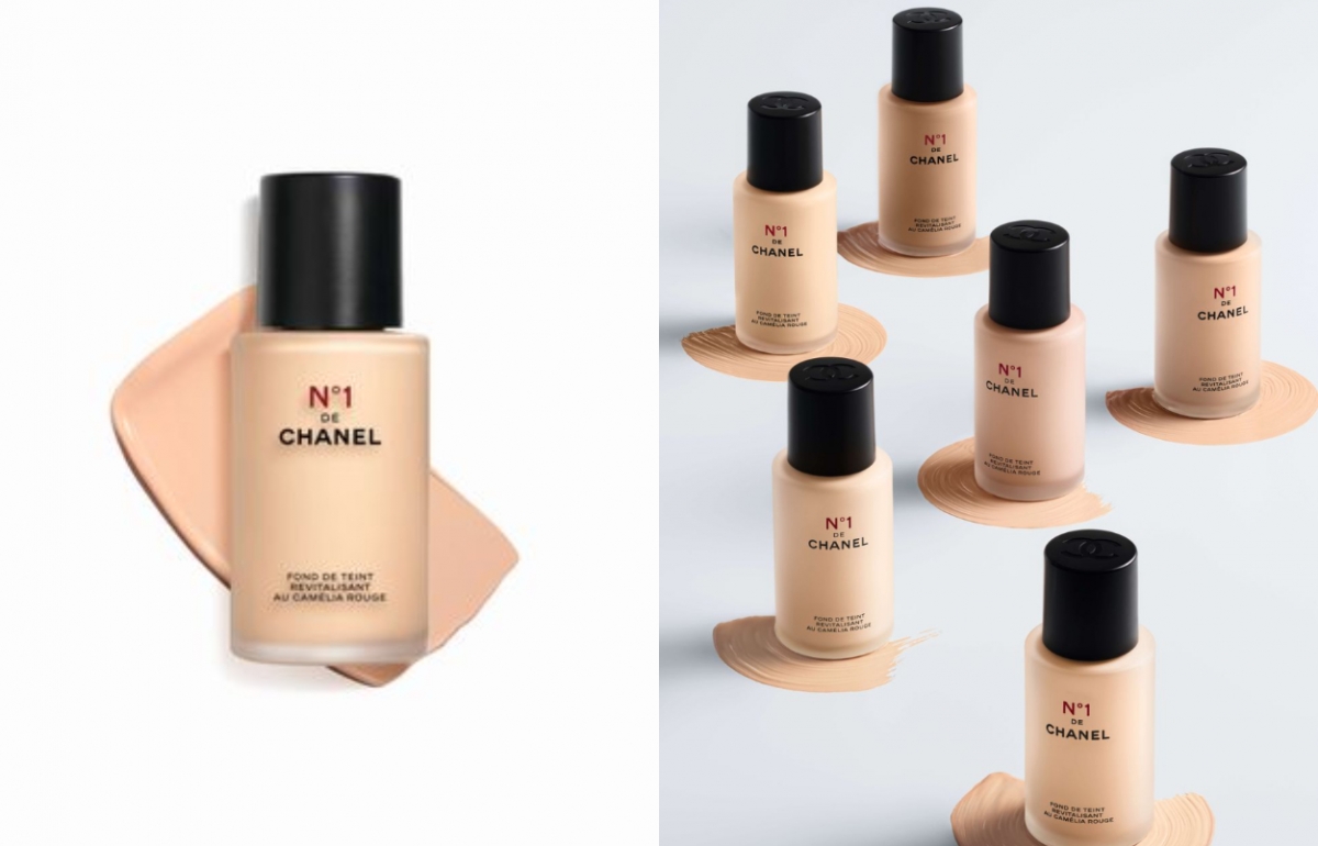 2022粉底液新品推薦2:CHANEL香奈兒 1號紅色山茶花活能粉底液,30ml/NT$2,800