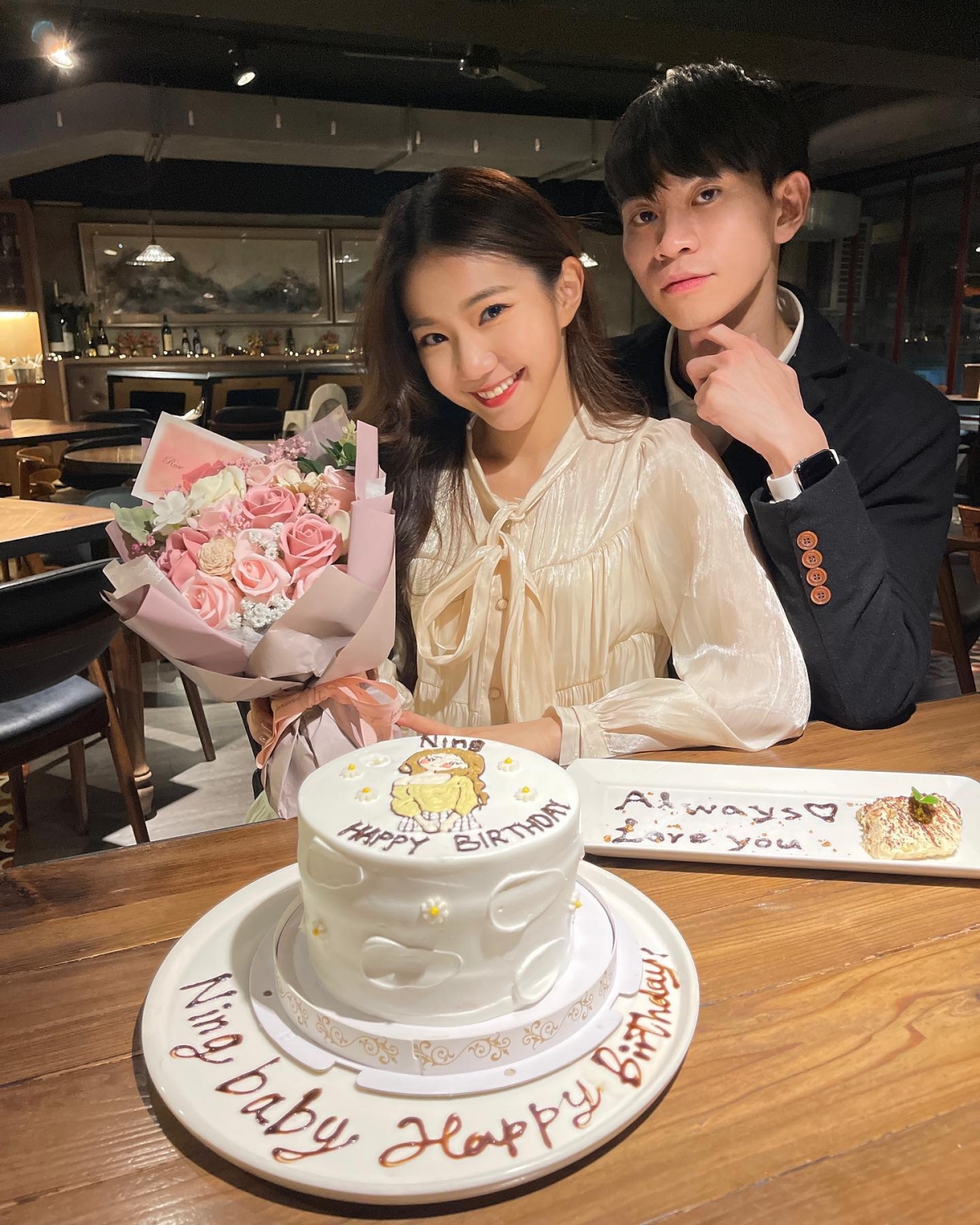 Andy與家寧打破分手謠言