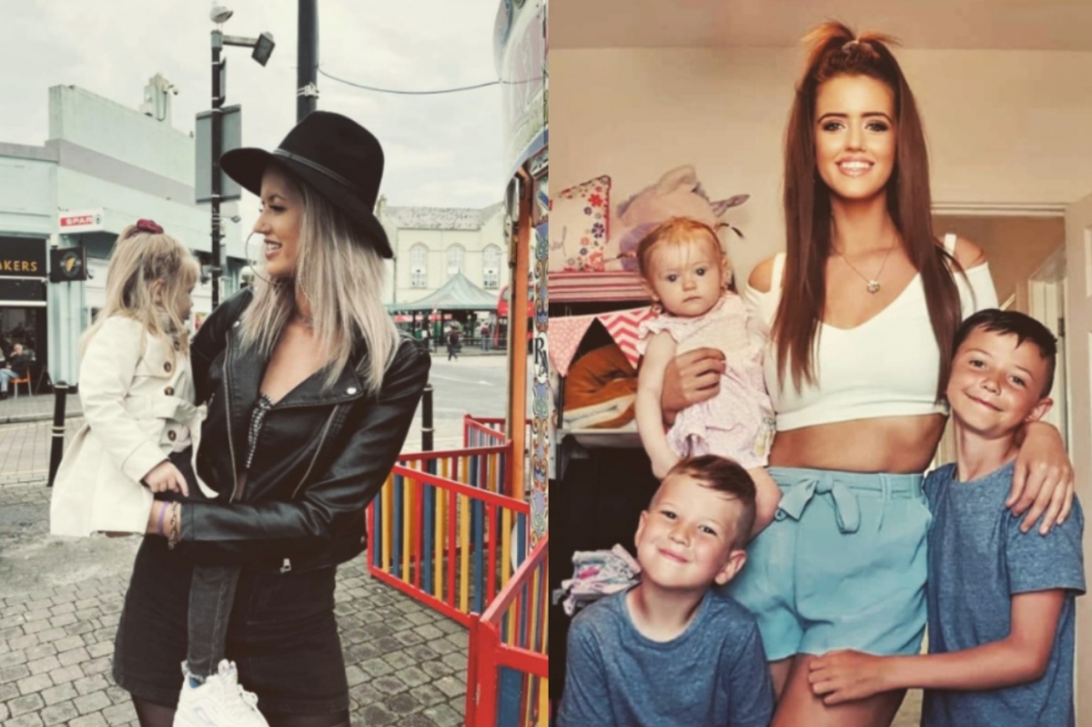 單親媽媽莉茲格魯姆布莉琪（Lizzy Groombridge），努力賺錢2子1女。