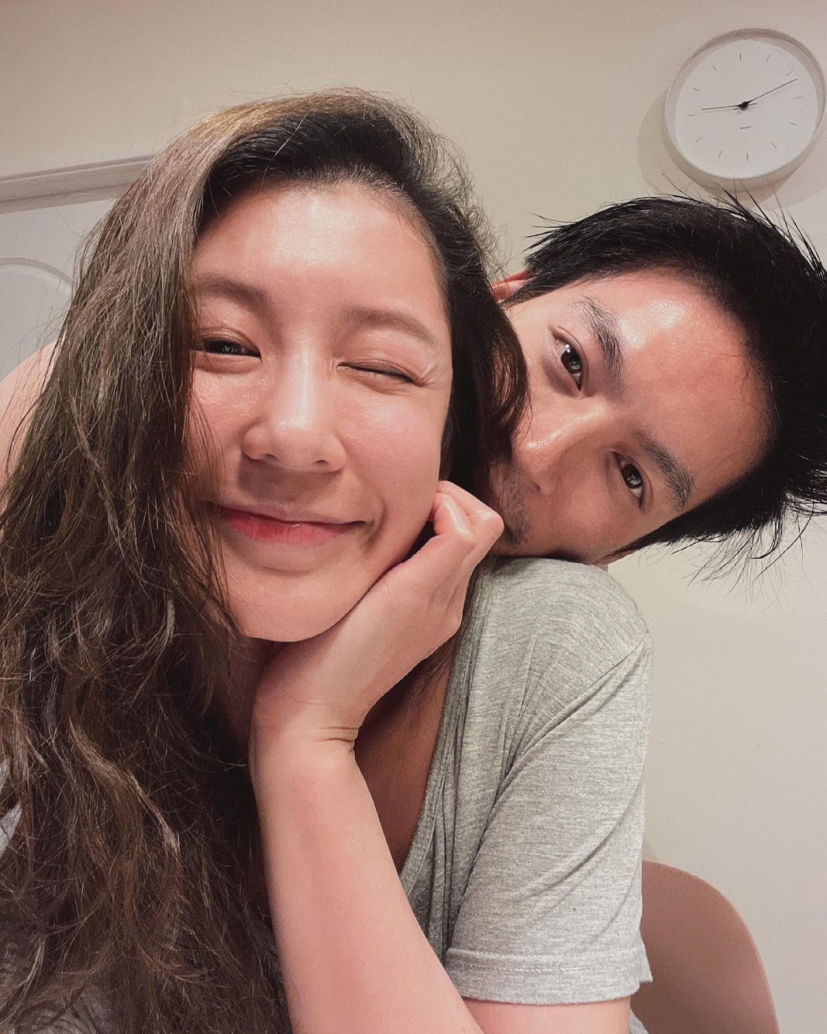 兩人總是散發浪漫的粉紅泡泡