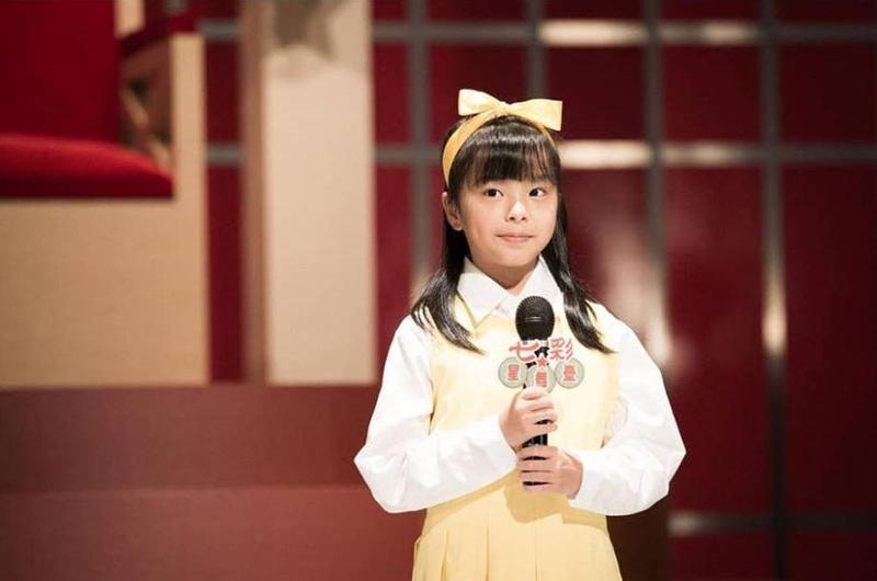 《還願》遊戲中的美心唱歌比賽畫面，是由童星林芷瑈出演