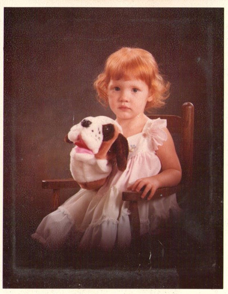 潔西卡雀絲坦的童年照