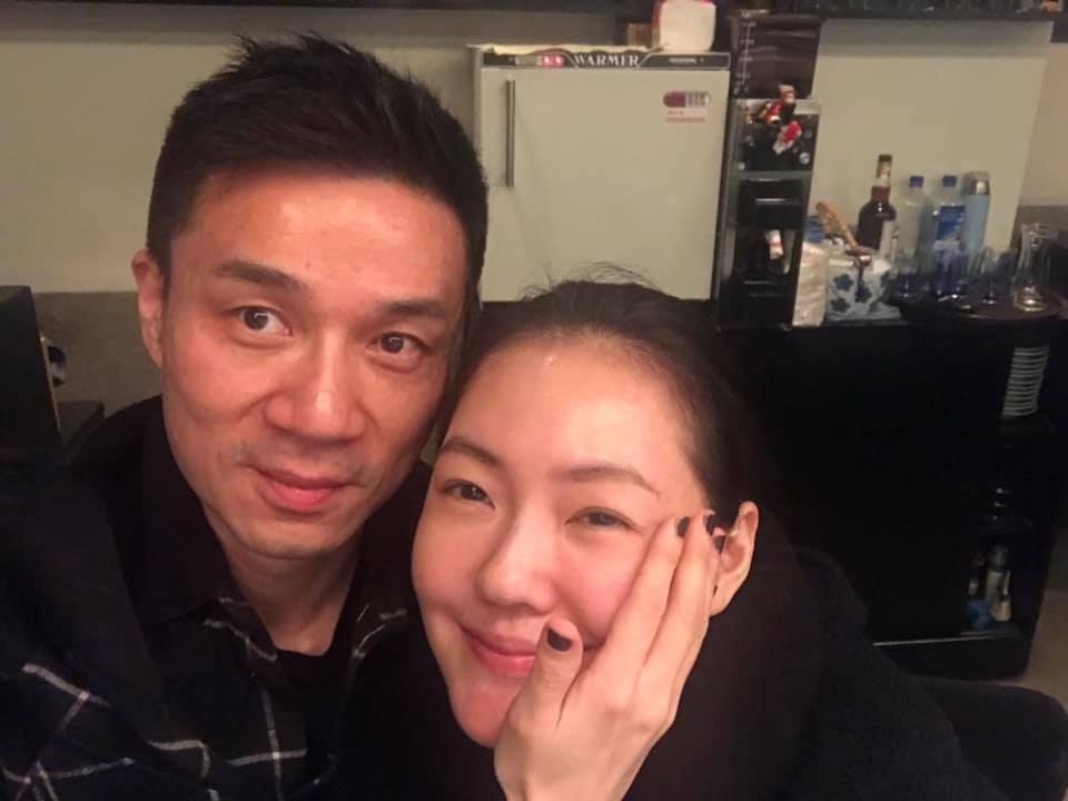 小S與老公夫妻合影