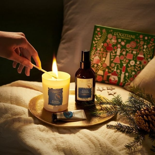 #歐舒丹 紓壓枕巾香氛噴霧